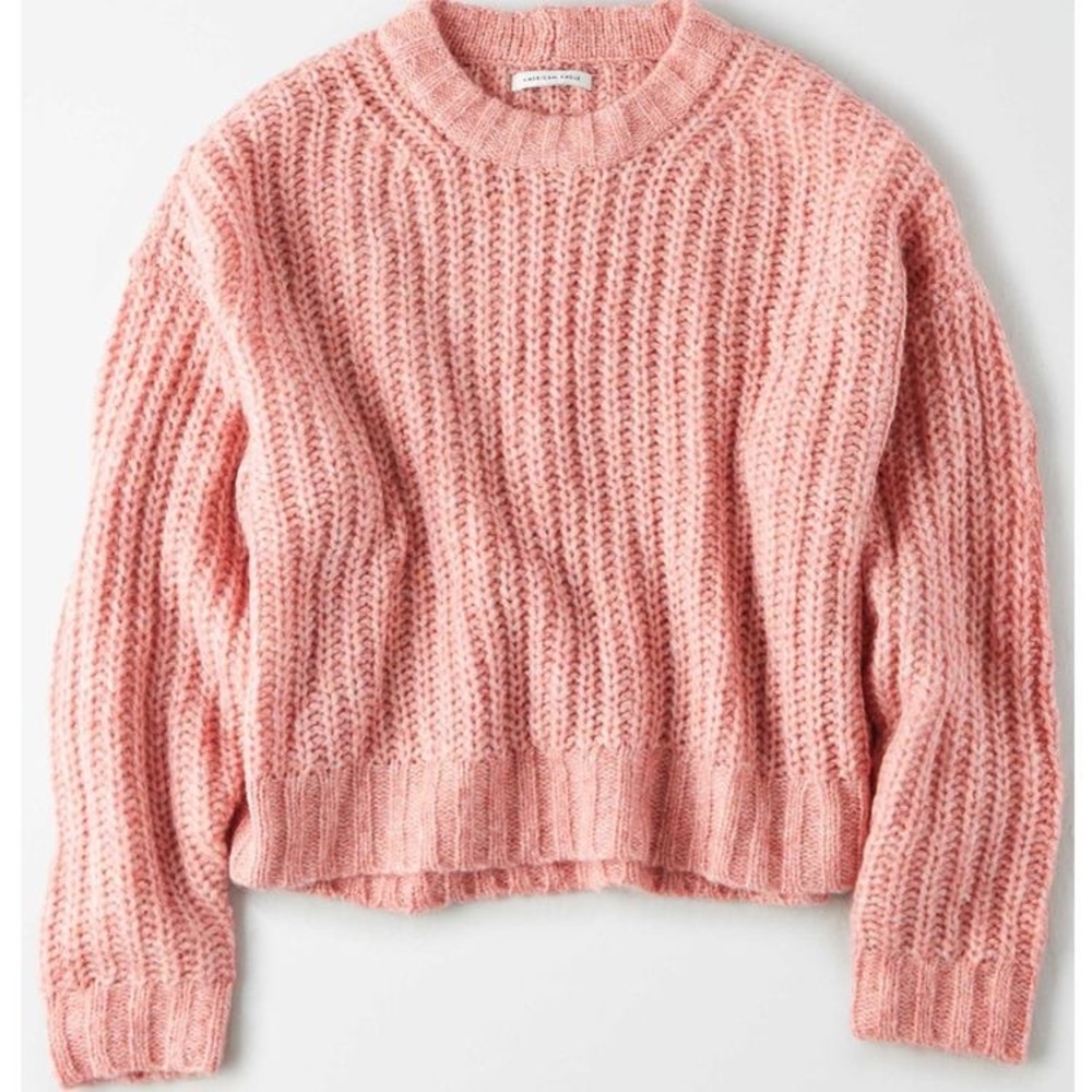 American Eagle pink sweater